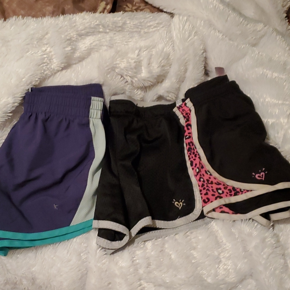 Justice shorts, sz 14, danskin shorts